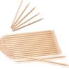 100 Pcs Nail Art Cuticle Pusher Remover Orange Wood Stick Pedicure Manicure Tool