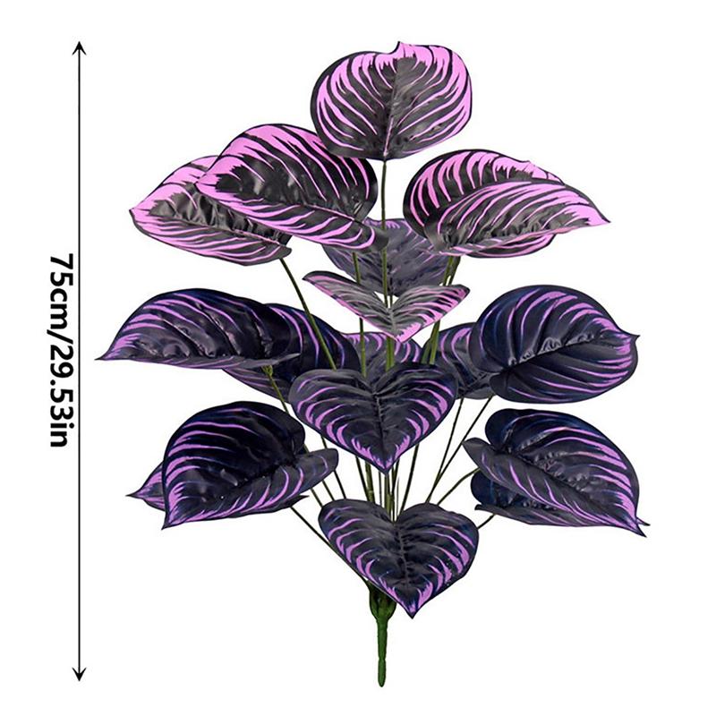 Искусственные зеленые растения кустарники стебли домашний сад внутренний наружный декор