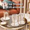 Роскошный одноразовый держатель для хранения чашек, диспенсер для чашек для воды, чая, полка с длинной палкой, подставка для кружки, домашний органайзер