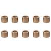 10pcs Gold Self-Lubricating Bushings Sintered Bronze Bronze Bushings Household Equipment