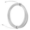 70# Steel MultiStrand Steel Wire Rope WearResistant Mechanical Traction Pull Steel Cable Wire Rope(5m 16.4ft )