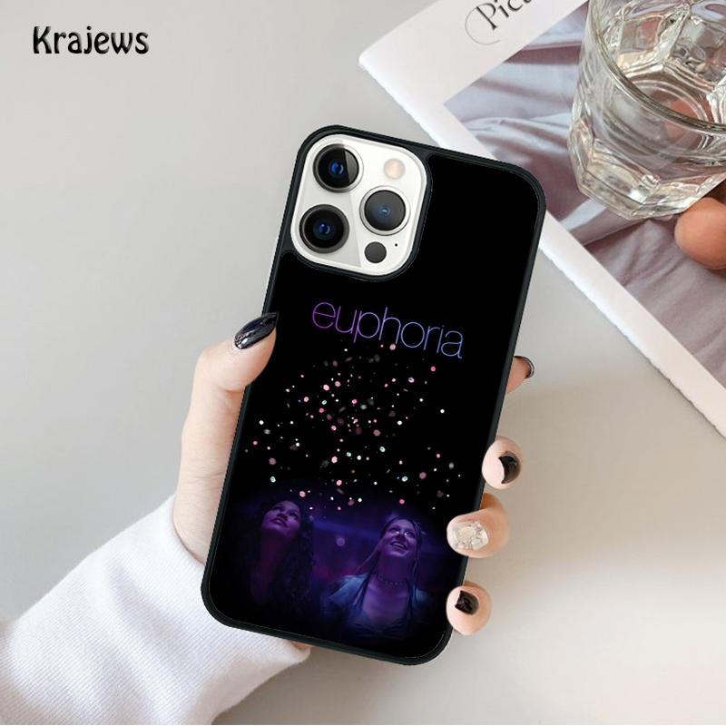 American TV Series Euphoria Phone Case For iPhone 17 Air 16 15 14 Max Plus 11 12 13 Pro Max Phone Cover coque