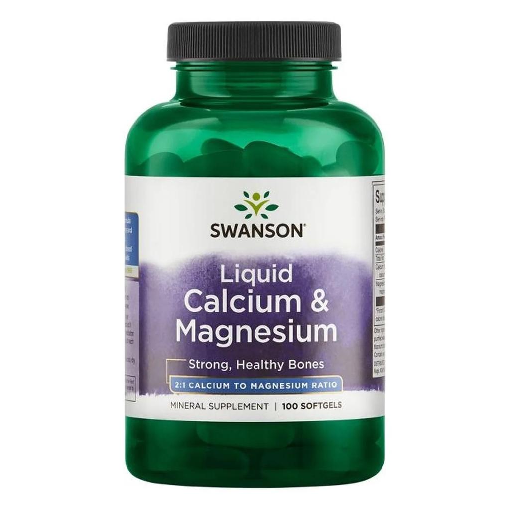 Liquid Calcium & Magnesium - 100 softgels