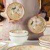 Zhi Shi Ceramic Camellia Hand-Painted Dinnerware