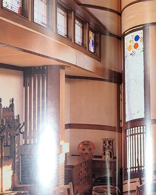 [USED] Foreign book "THE WRIGHT STYLE" Frank Lloyd Wright's interior