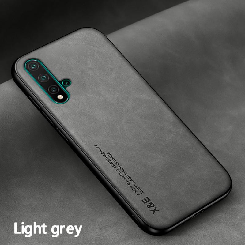 Роскошный кожаный чехол для Huawei Honor 20 30 40 50 60 70 80 Pro Nava5T, чехол с металлической пластиной, поддержка автомобиля, для Honor Magic 5 Pro