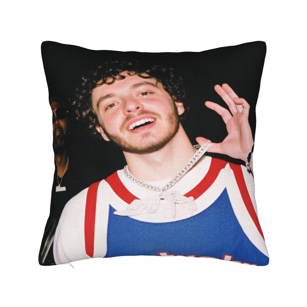 Singer Jack Harlow Pillowcases Morden Pillow Case For Living Room Chair Graphic Pillow Cover