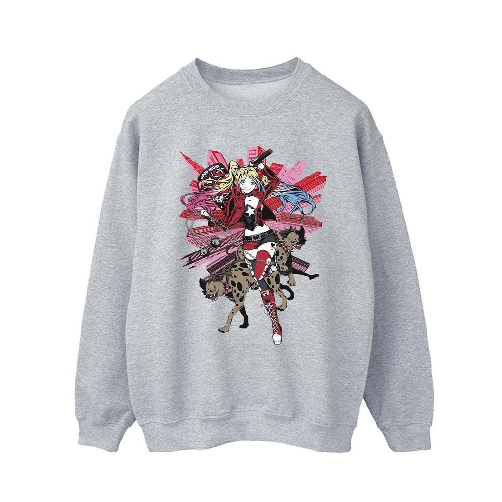 DC Comics Мужская толстовка Harley Quinn Hyenas