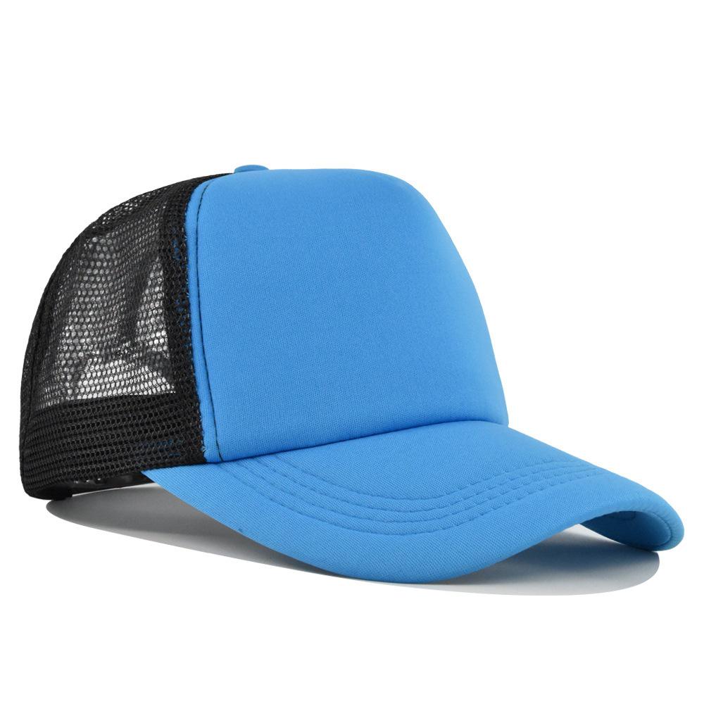 Sponge Mesh Trucker Cap with Logo - Sunshade & Sun Protection Baseball Cap