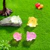 Micro Landscape Cartoon Cute Glow-in-the-dark Elephant Figure Decoration Diy Decorative Accessories Desktop Car Resin Decoration
