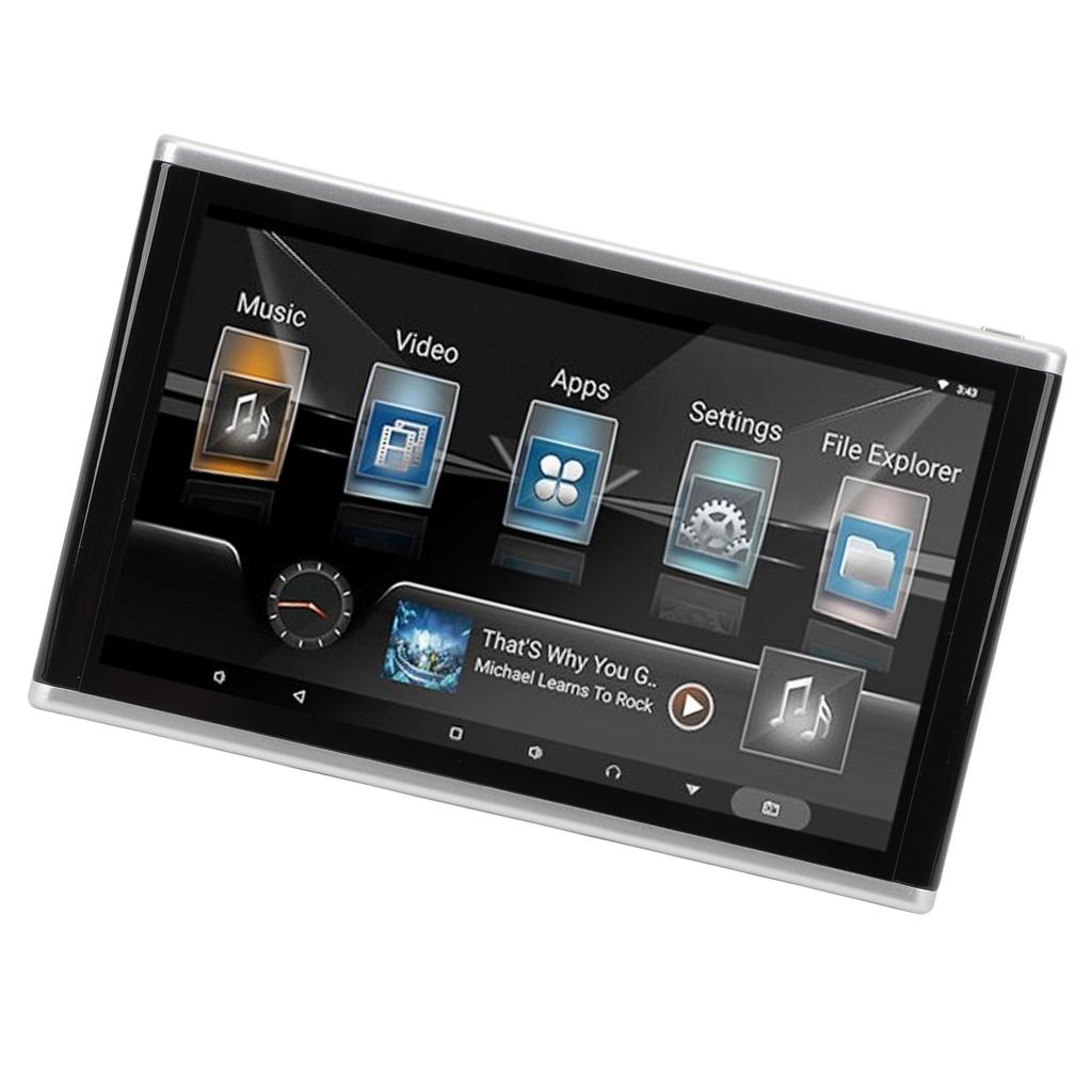 4K 10,1-дюймовый планшет-монитор для подголовника для заднего сиденья, IPS сенсорный экран для Android 11, ТВ-мониторы для заднего сиденья для автомобиля