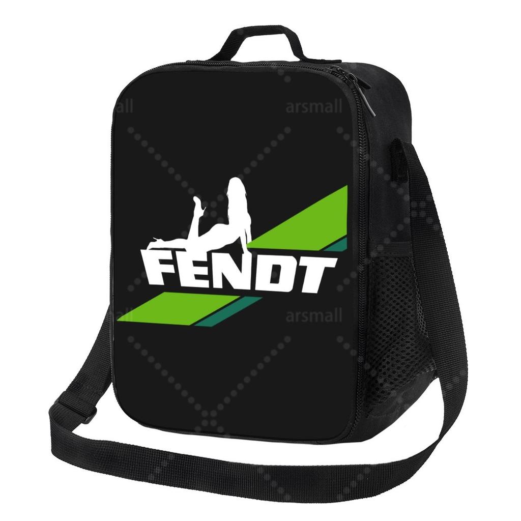 Fendt Lunch Bag with Adjustable Shoulder Strap Reusable Thermal Bento Tote for Work Picnic Beach