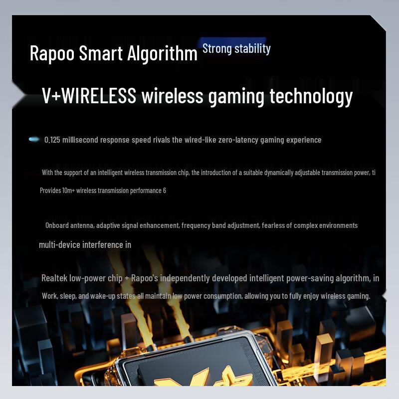 Игровая мышь Rapoo VT3 PRO MAX с двойным режимом