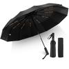 Folding Umbrella Umbrella Folding Umbrella for Automatic Typhoon Rainy Season Super Water For Sunny or Rainy UV UV Includes Storage Pouch [24 Ribs/Big