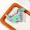 Acrylic Cute Cartoon Dinosaur Hair Claw Women Girls Simple Kawaii Hair Grab Clip Back of Head Hair Shark Clip Style Accessories