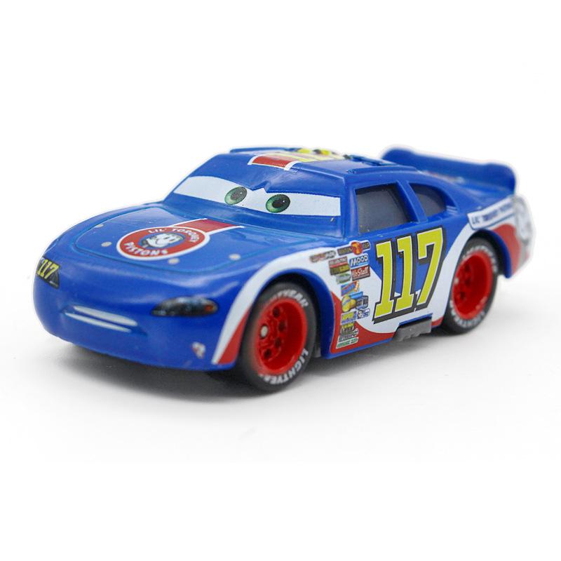Набор машинок Pixar Cars из сплава: Модели МакКуина, Мэтра, Салли, Шерифа
