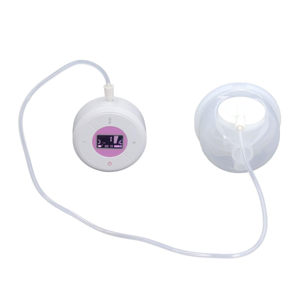 Single Wearable Breast Pump 9 Suction Strength Prevent Backflow Low Noise Hands Free Breast Feeding