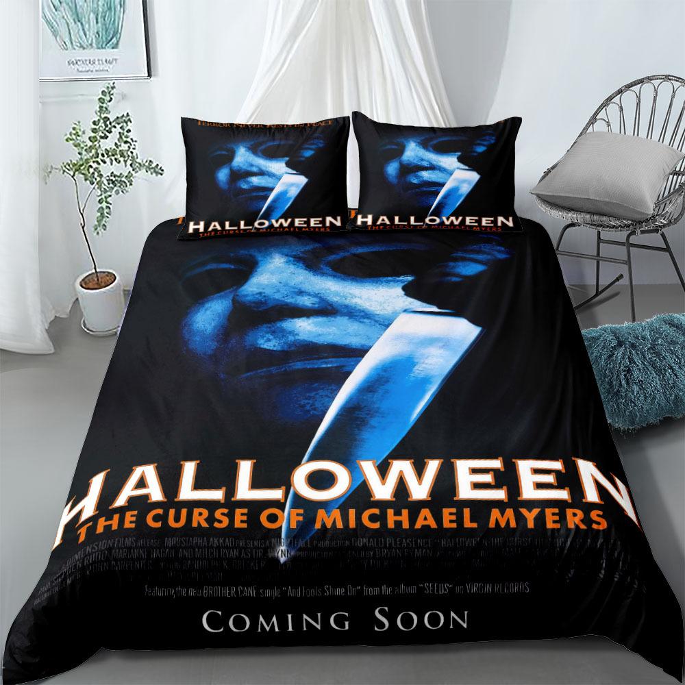 Комплект пододеяльников с принтом «Угольный огонь» Размеры King Queen Double Full Twin Single Постельное белье