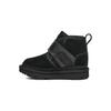 Versatile Comfortable Warm Mid-Calf Snow Boots Baby Boots Black 1130757T-BLK