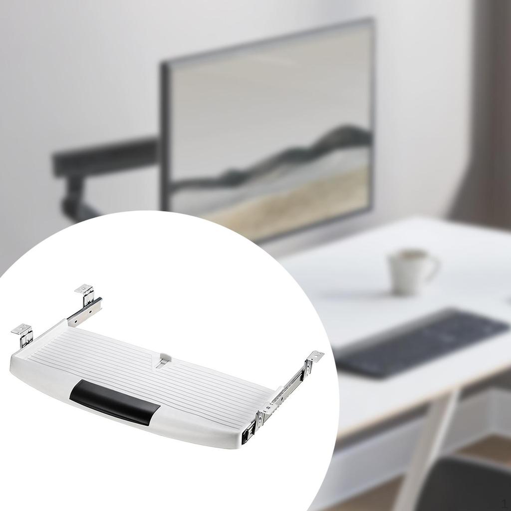 Эргономичная подставка для клавиатуры для стола - плавно выдвижной ящик для домашнего офиса
