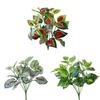 Artificial Plant Vibrant Realistic Fake Leaf Exquisite Workmanship Simulation Green Plant for Home Decoration