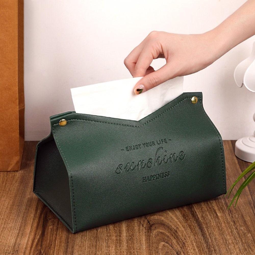 Modern Large Storage Dispenser Tissue Case Paper Towel Box Car Tissue Box Napkin Holder