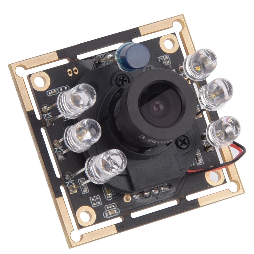 Модуль USB-камеры Плата Чип OV9732 ИК-фильтр Инфракрасное распознавание лица 1280x720 30 кадров в секунду 72 градуса