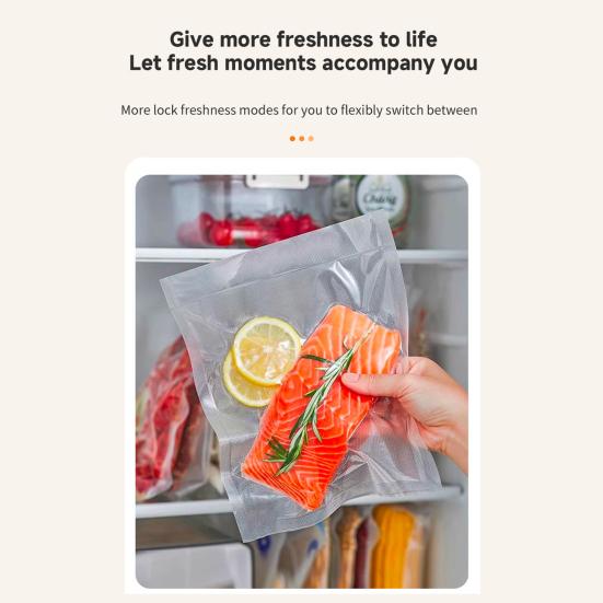 Машина для вакуумной упаковки продуктов 62 кПа Мощность всасывания Простая в эксплуатации Мощная Полностью автоматическая Машина для запайки продуктов