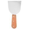 Wooden Handle Grill Scraper Wide Flat Head Pizza Spatula Easy Clean BBQ Shovel  Burger Flipping