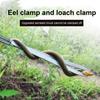 Зажим для угрей с эргономичной противоскользящей длинной ручкой, многоцелевой, для ловли крабов, лобстеров, морепродуктов, щипцов, захвата, инструментов для сбора мусора