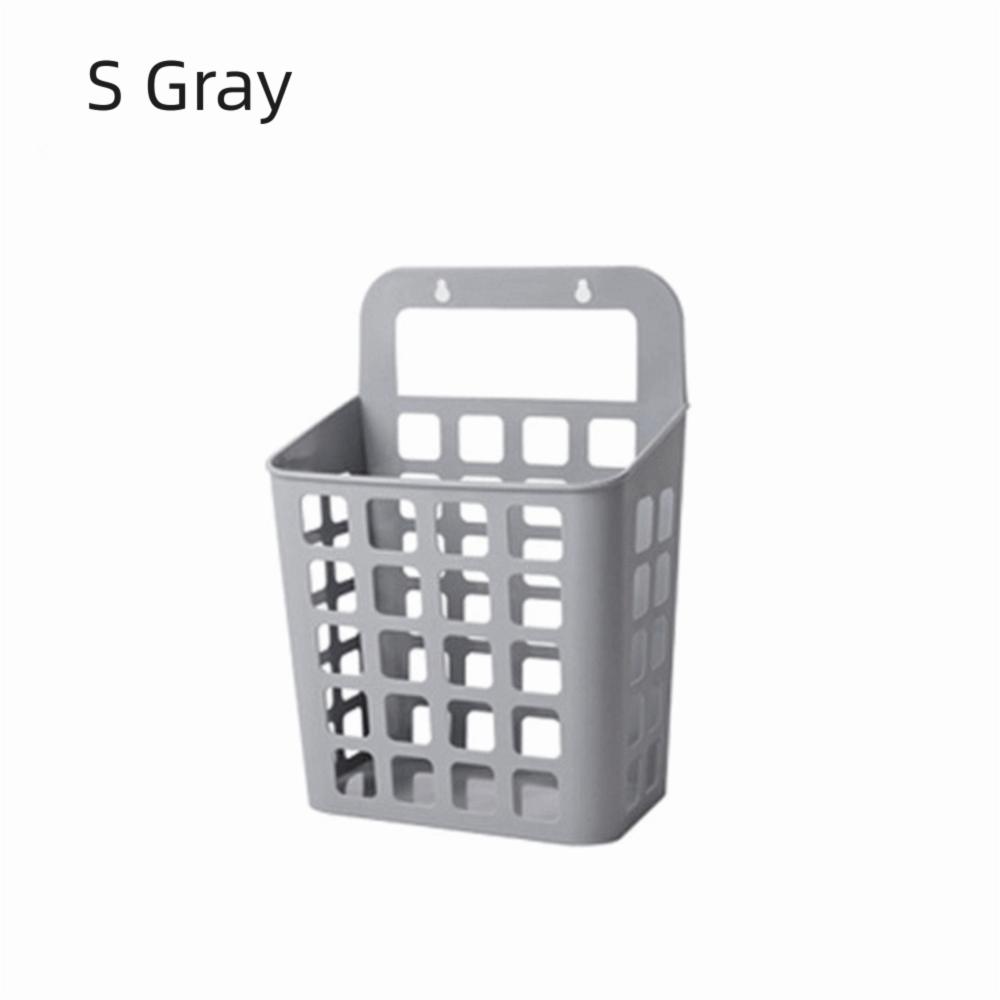 Folded Hanging Laundry Basket Draining Holes Dirty Laundry Organizer Bedroom Closet