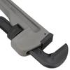 TONE Aluminum Pipe Wrench Applicable Pipe Diameter 80A Total Length 558mm Maximum Opening 100mm ALPW-600
