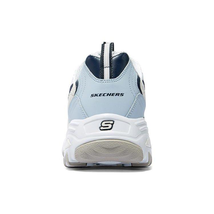 Skechers D'Lites Varsity Spirit Sneaker 'White Beige Blue' 894282-NTNV