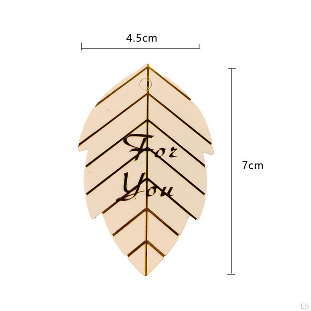 100 штук подарочных бирок для бумажных креативных подвесных сувениров для детского шоу