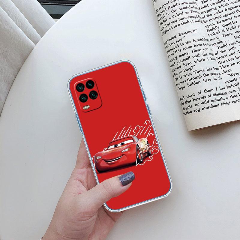 Прозрачный чехол для телефона Cars Молния МакКуин для Samsung Galaxy A04 A04S A14 A23 A34 A54 M23 M33 M52 M53