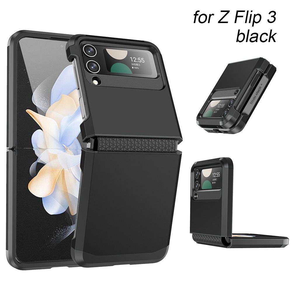 Противоударный чехол для Z Flip 3/4/5, PC TPU, защита для мобильного телефона, чехол для телефона Samsung Galaxy