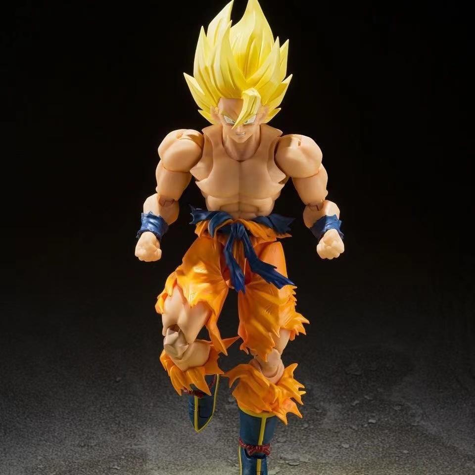 Аниме Dragon Ball Z SHF Сон Гоку Артикулированная Фигурка Коллекционные Игрушки 17см
