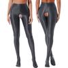 Женские колготки с высокой талией, блестящие колготки, чулки, леггинсы