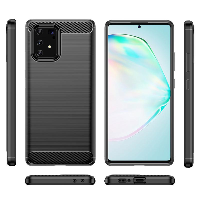 Чехол-накладка для Samsung Galaxy S10 Lite Для Samsung S10 Lite Capas Бампер Противоударный Мягкий ТПУ чехол Для Samsung S10 Lite Fundas
