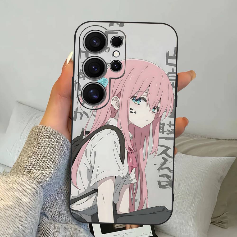 B-BOCCHI THE ROCK! Phone Case For Samsung S 24 Fe 25 Ultra Plus 20 Lite 21 30 22 23 24 22 Ultra 5G Fundas