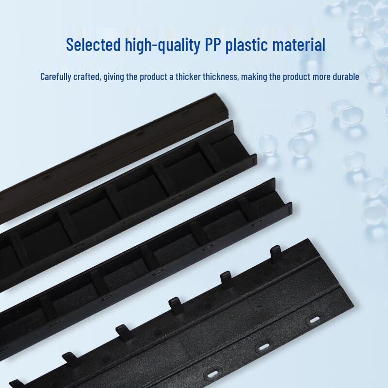 Qixin 10-Hole Plastic Binding Strips CN plug (adapter included)