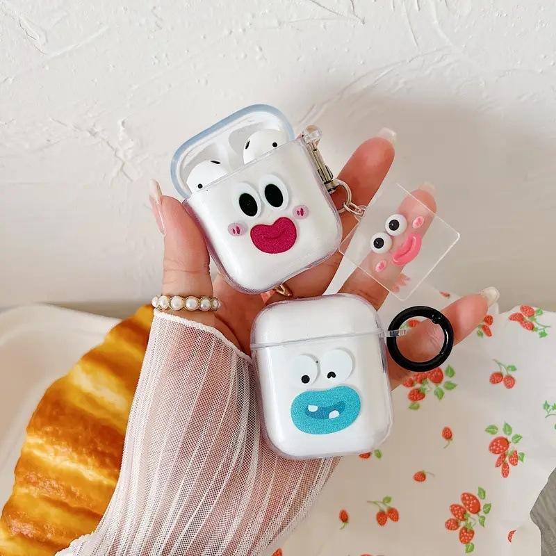 Wireless earphone airpodspro1 Apple earphone protective case AirPods second generation transparent 1/1st generation earphone cover