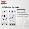 Delixi Electric DZ47X Modular DIN Rail Socket