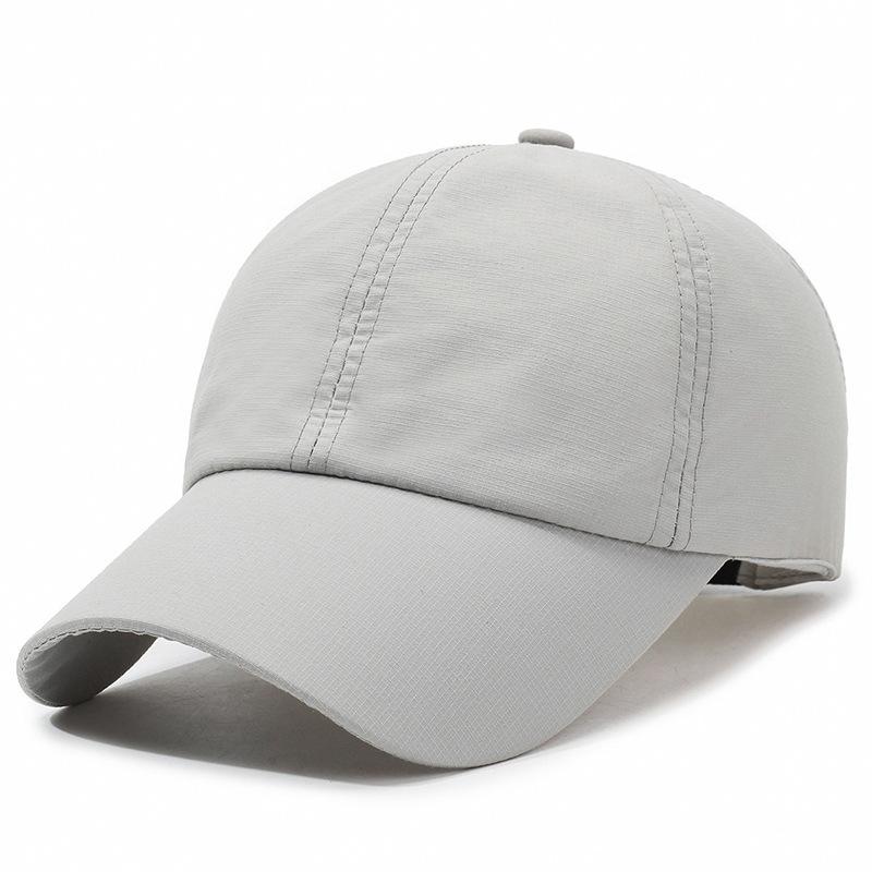 Spring Summer Quick-Drying Breathable Baseball Cap for Men Outdoor Sports Empty Top Hat Sunshade Sunscreen Cap Thin Cap
