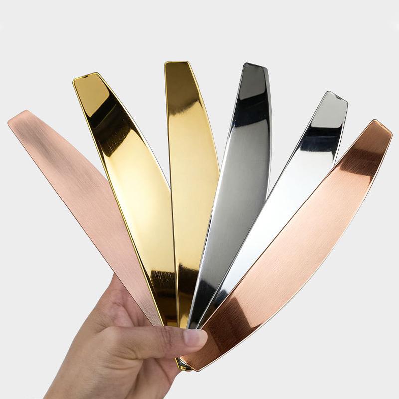 Half Moon Stainless Steel Nail File Base with Disposable Pad Function for Hygienic Professional Quality Home Manicures