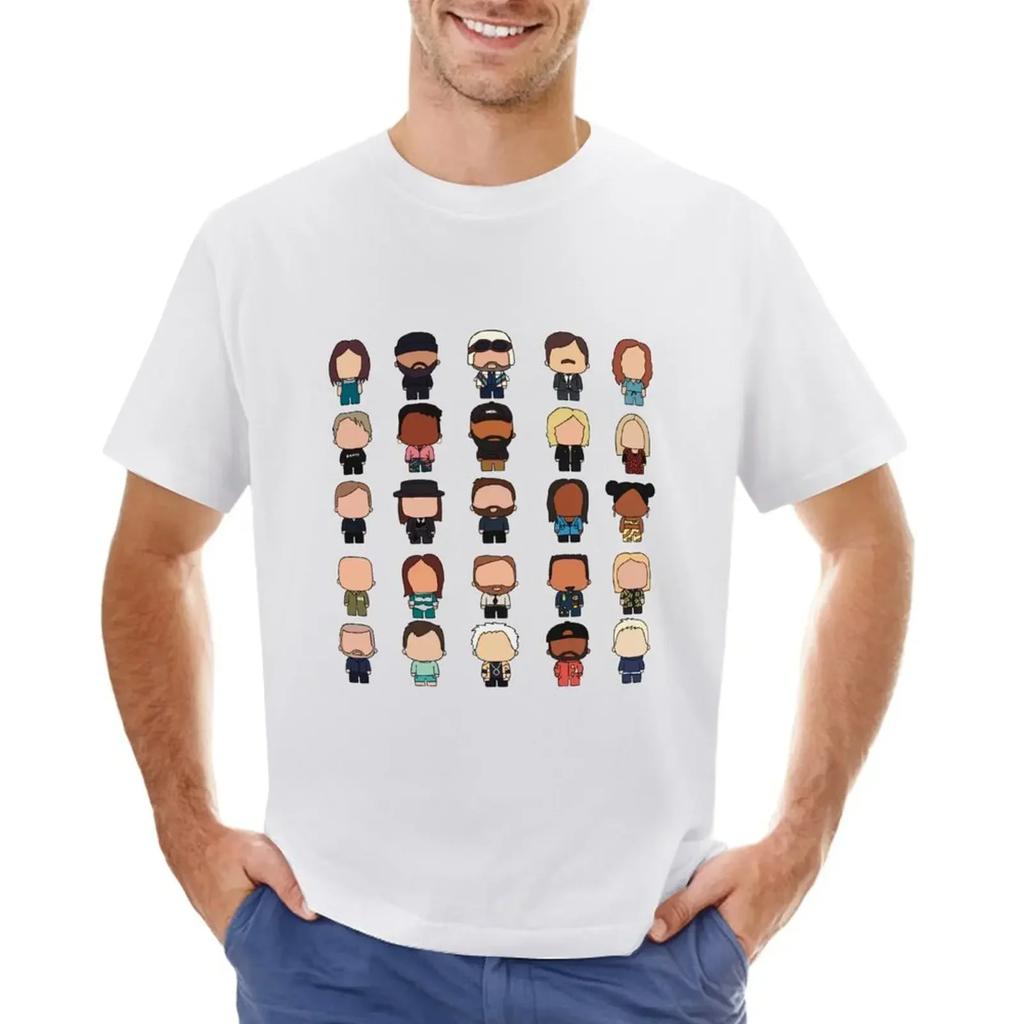 Taskmaster (UK) Series 11-15 Casts T-shirt heavyweights korean fashion T-shirts for men cotton