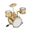 Miniature Drum Set Replica Musical Instrument Model Mini Drum Set Dollhouse Ornament Drummer Gift