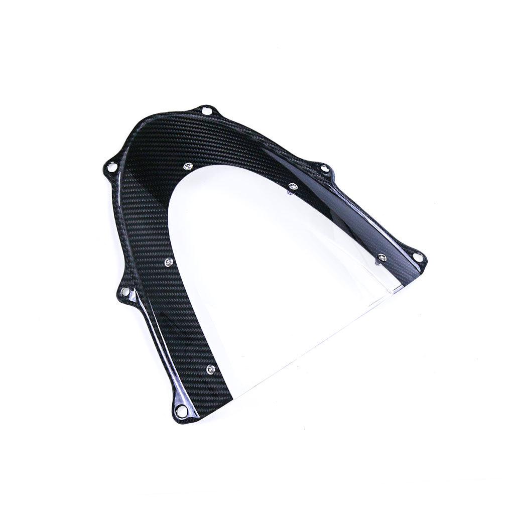 3K Carbon Fiber Front Windshield Plate for Suzuki GSXR1000 2017+ Motorcycle Accessories