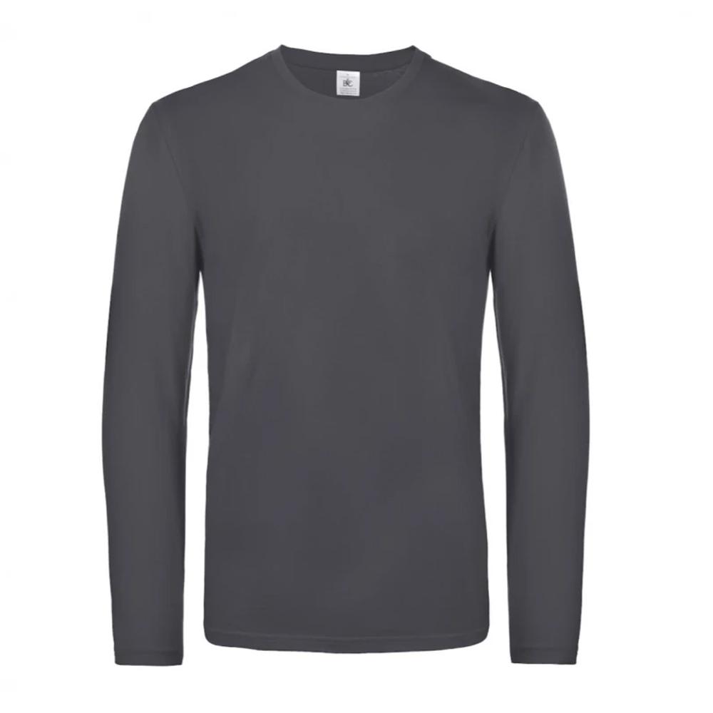 B&C Mens #E190 Long-Sleeved T-Shirt