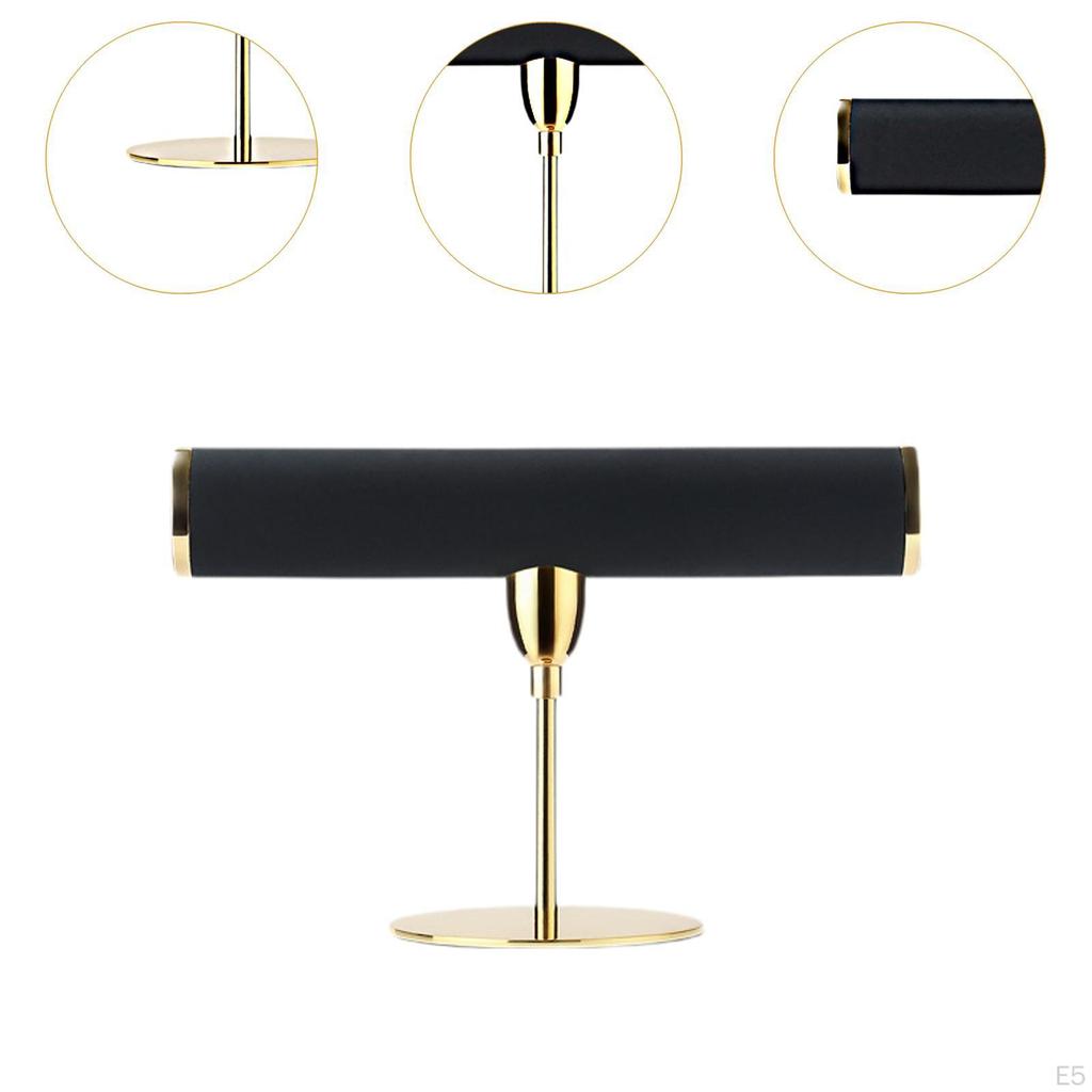 Подставка для браслетов Держатель для ожерелий Ювелирная башня Элегантная устойчивая основа Стойка